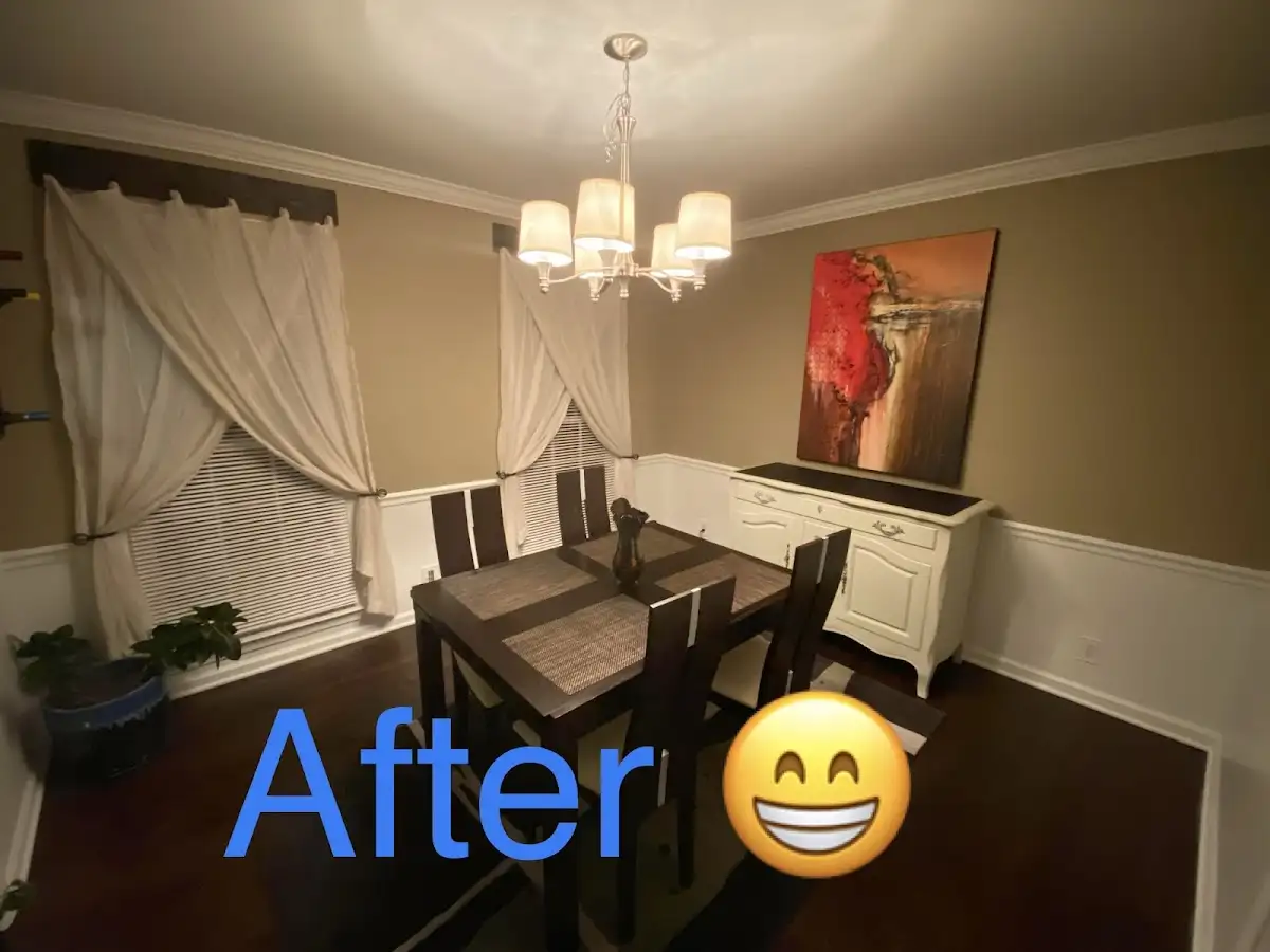 Professional dining room restoration after water damage in Framingham