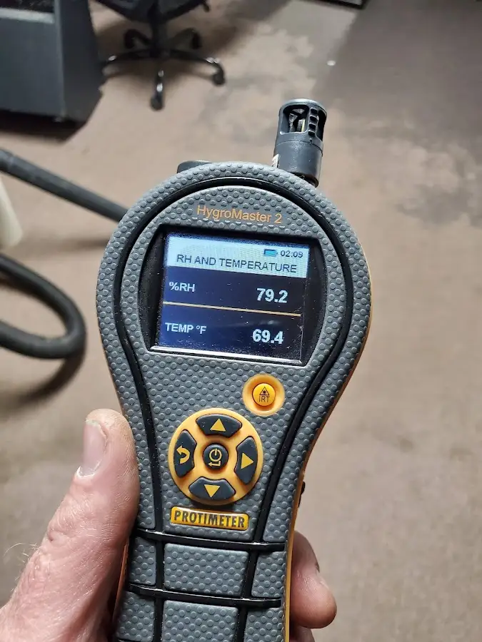 Moisture meter humidity assessment for Fire & Smoke Damage Restoration in Framingham